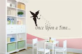 Flying fairy tale once upon a time quote wall stickers home decor ... via Relatably.com