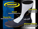 Argos Stealth Wetsuit Booties 4mm High Tops 2mm Low Tops