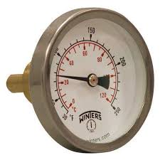 Winters Hot Water Therm 2"Dial 3/4Sweat30-250F/C TSW174-SW ...