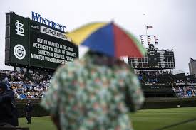 Fans at Wrigley Field