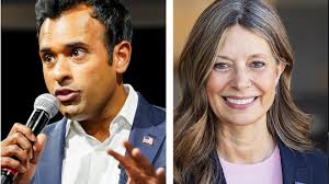 Vivek Ramaswamy and Amy Acton Clash in Ohio Governor Race