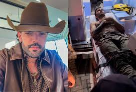 Luan Pereira é levado de ambulância após passar mal depois de show