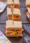 Sandwich de pollo para cumpleanos