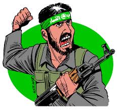 Image result for HAMAS LOGO CARTOON