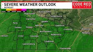 Strong storms possible Monday morning in Middle Tennessee: What to expect