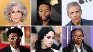 Jane Fonda and celebrities leading the charge for free speech