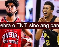 Hình ảnh về Mikey Williams in a Ginebra jersey