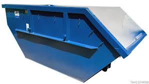 ⇒ A1 Container Absetzmulde 7 m³ ? RAL 5010 Enzianblau ...
