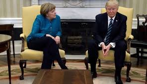 Resultado de imagen para trump y merkel