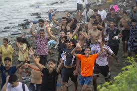 España instala una nueva barrera en Ceuta ante la amenaza inminente de una nueva entrada de migrantes