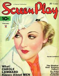 Slightly more than four years ago, we ran an entry about the February 1935 issue of Screen Play, featuring the story, &quot;What Carole Lombard Knows About ... - 3042691_original