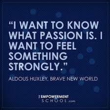 Happiness is never grand. (original quote by Aldous Huxley, Brave ... via Relatably.com