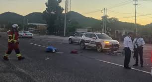 Muere ciclista en choque con vehículo en San Pedro, al oriente de Hermosillo