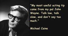 My name, is Michael Caine on Pinterest | Affair Quotes, Actor ... via Relatably.com