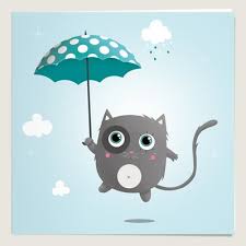 Résultat de recherche d'images pour "pluie chat"