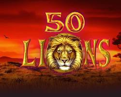 50 Lions pokie game