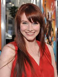 Bryce Howard&#39;s stunning red locks have run the gamut from bright amber to this deep, rich ruby. Return to Gallery - mcx-bryce-dallas-howard-dark-red-mdn