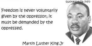 Martin Luther King Freedom Quotes. QuotesGram via Relatably.com