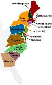 Image result for 13 colonies