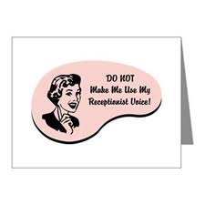 Receptionist Thank You Cards | Receptionist Note Cards - CafePress via Relatably.com