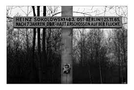 Berliner Mauer 1966 Heinz Sokolowski erschossen auf der flucht von ...