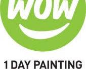 Image of WOW 1 DAY Painting logo