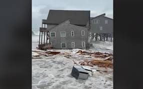 Outer Banks Homes Collapse Amid Hurricane Season