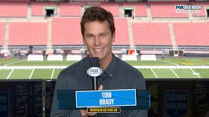 Tom Brady previews booth debut with Cowboys-Browns, recaps Texas-Michigan 
first half & more