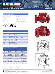 Viking Swing Check Valve Specifications | PDF