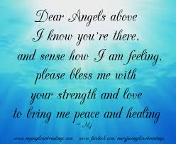 Angel Blessings and Poems with Beautiful Images - Mary Jac - Angel ... via Relatably.com