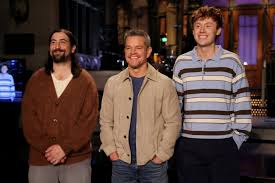 ‘SNL’: Matt Damon hosts, returns as Brett Kavanaugh, and Noah Kahan performs. Watch all the best moments.