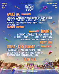 Anuel AA, Junior H, Ozuna, John Summit Headlining 2026 Baja Beach Fest