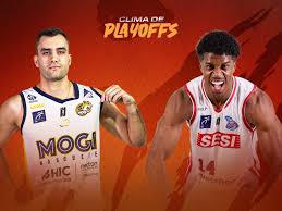 Playoffs NBB CAIXA 2025/26: Mogi Basquete e Sesi Franca vivem duelo de leituras entre Felipe Ruivo e Georginho no Jogo 2