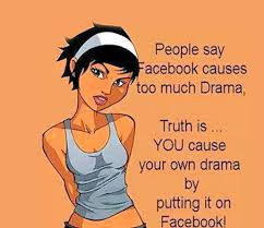 Quotes About Facebook Drama. QuotesGram via Relatably.com