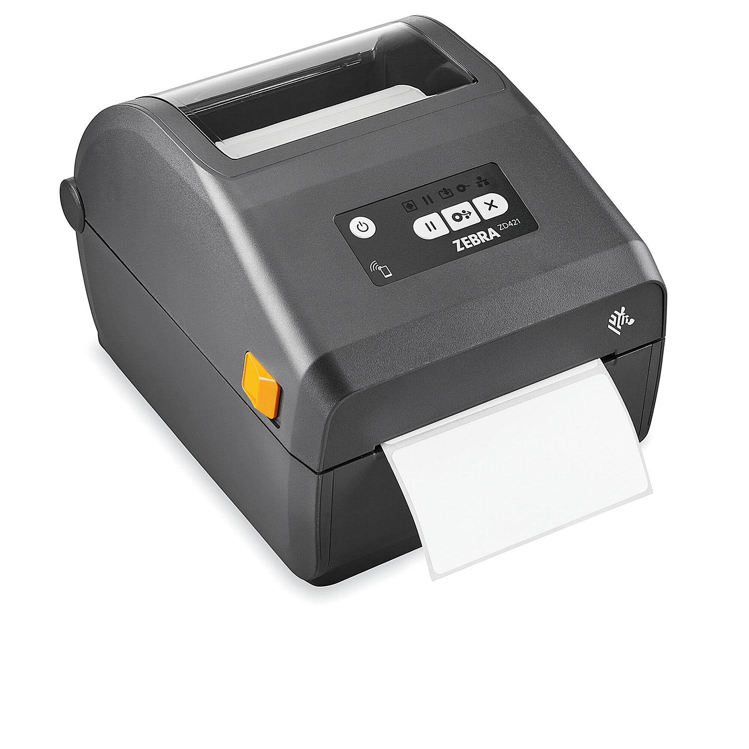 ULINE Zebra ZD421D Desktop Direct Thermal Barcode Printer