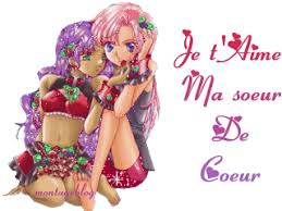 Résultat de recherche d'images pour "salut ma soeur message"