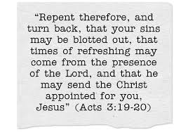 Image result for a time for repentance