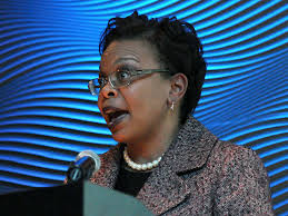 Camden Mayor Dana Redd gives her &quot;State of the City&quot; address on Feb. 11, 2014. ( APRIL SAUL / Staff ) - jcamden13z-620