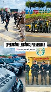 PMCE atua nas eleições suplementares e comandante-geral acompanha operação