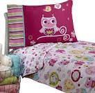 Owl toddler bedding