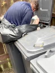Moment twisted adult baby diaper lover fishes soiled nappies from nursery bins after being caught AGAIN