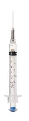 3mL VanishPoint Syringe 22G x 1” (25mm) 100/Box - Medex Supply