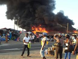 Image result for market fire