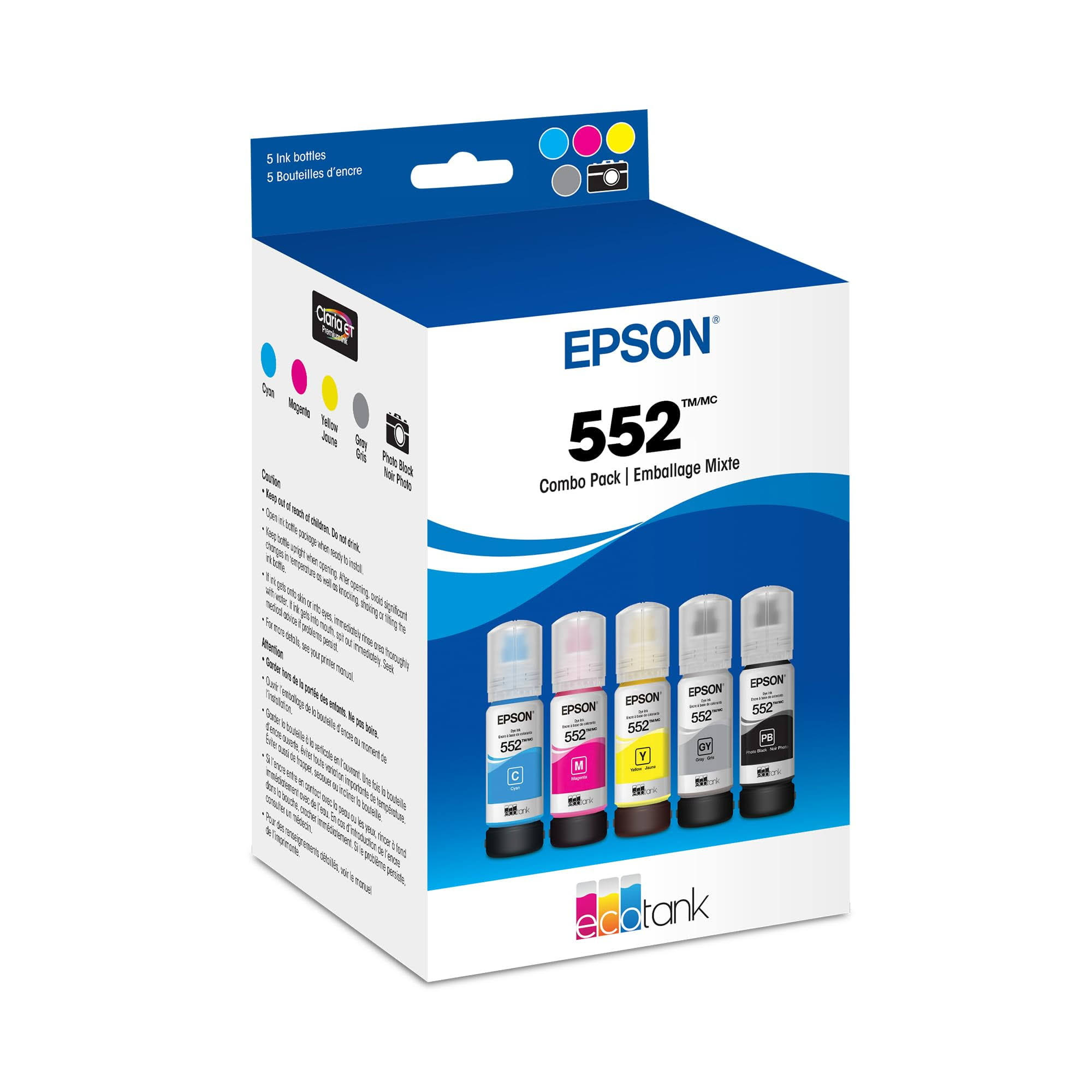 Epson T552 Ink Refill Kit
