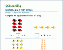 Multiplication with arrays