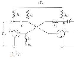 Monostable multivibrator circuit