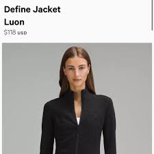 Lululemon define jacket Luon Worn maybe twice! Great... | Depop
