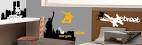 Sticker ado stickers muraux ados chambre ado ambiance-sticker
