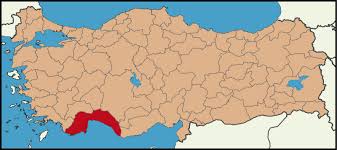 Image result for antalya haritası