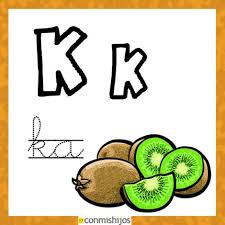 Resultado de imagen de letra k